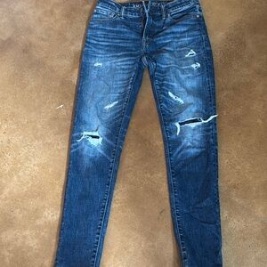 American Eagle Outfitters Blue Skinny Jeans